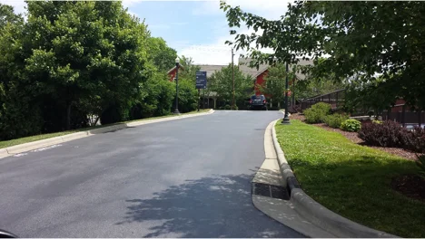 Access Road for a Commercial Office Building